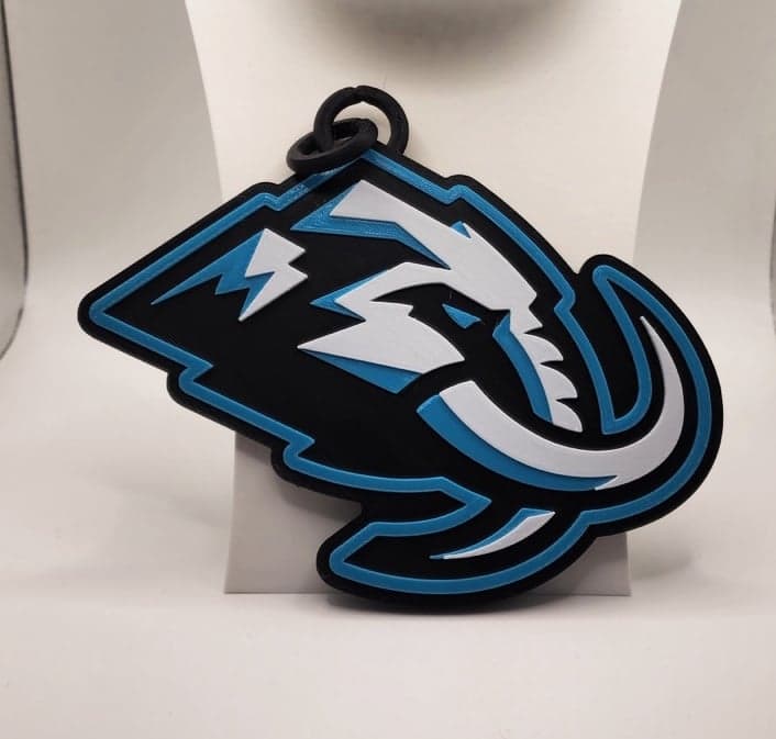 Utah Mammoths extra large hype fan chain necklace! Unique fan item! - Image 1