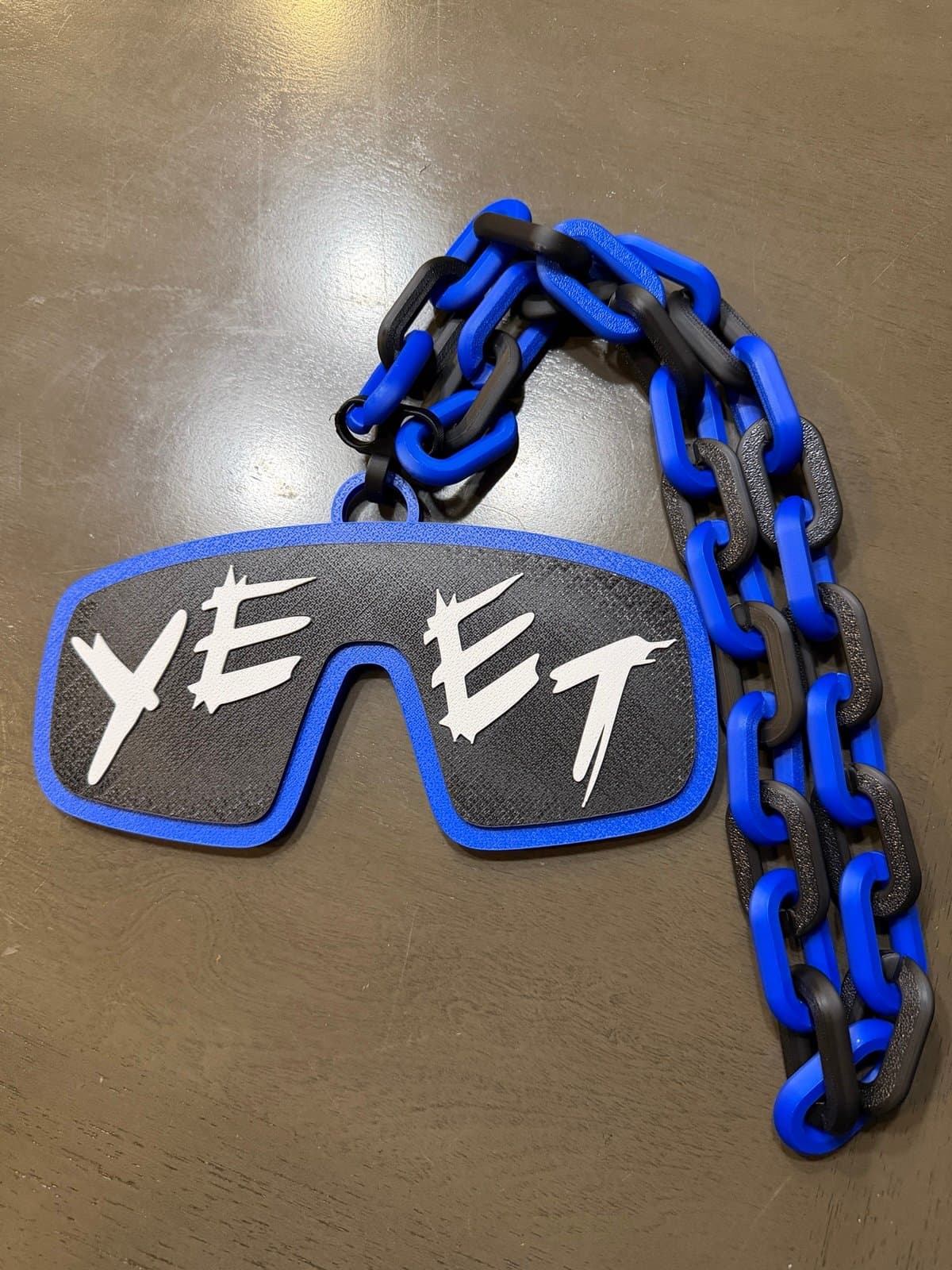 Jey Uso YEET WWE extra large hype fan chain! Custom made - Image 1
