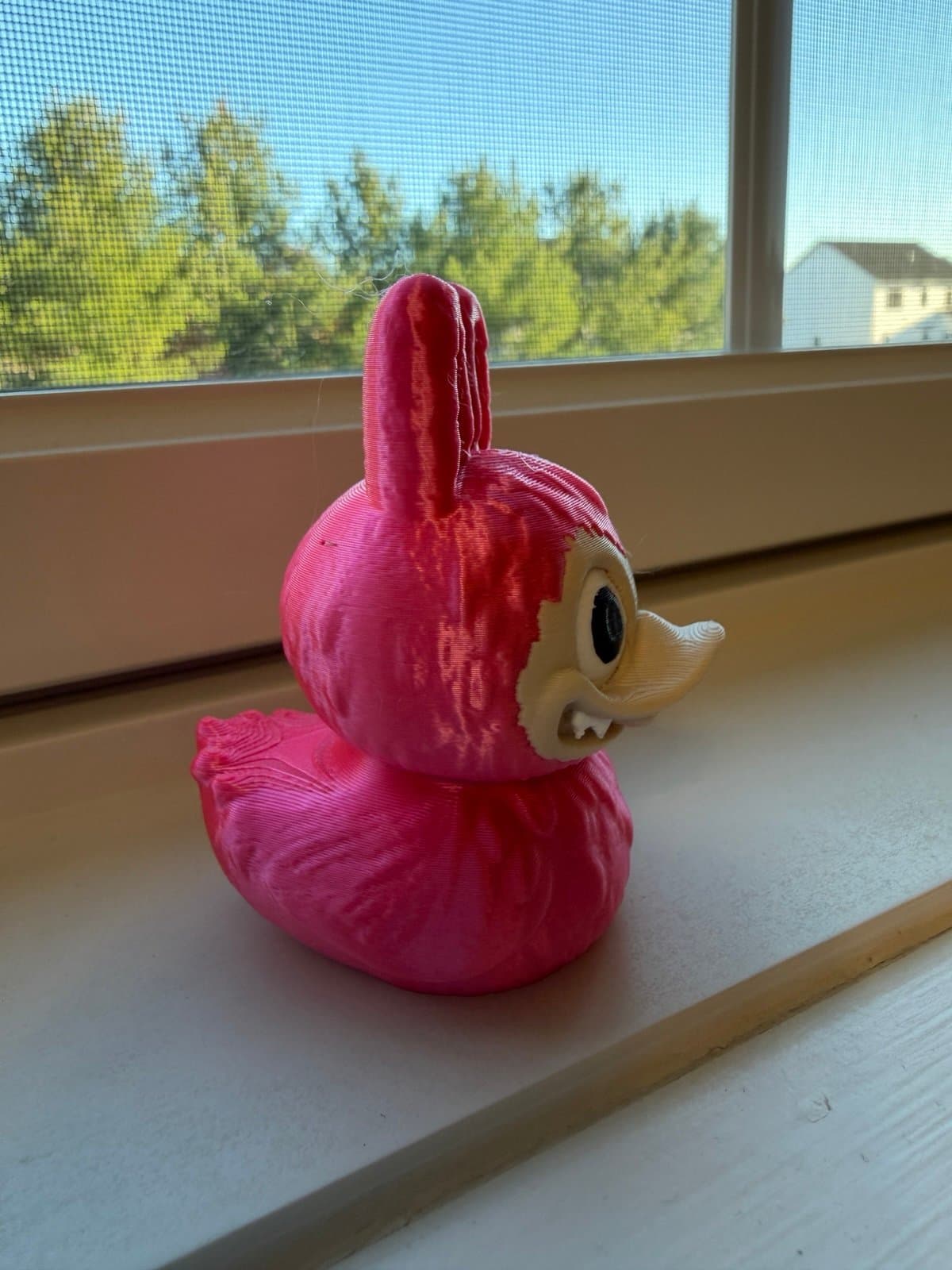 labubu duck - 3d printed unique gift - Thumbnail 3