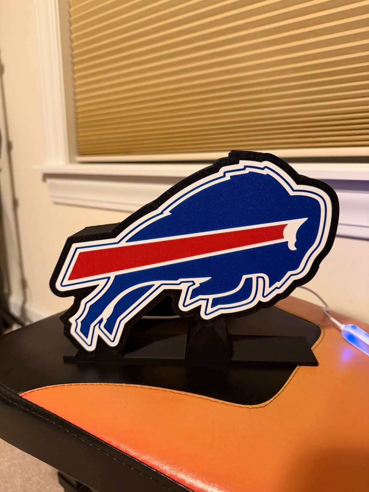 Buffalo Bills LED light box - choice of desk stand or wall mount available - Thumbnail 2