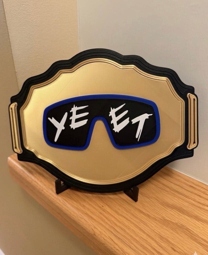 Jey USO YEET WWE championship belt hype fan chain OR desk display! Pick one! - Thumbnail 6