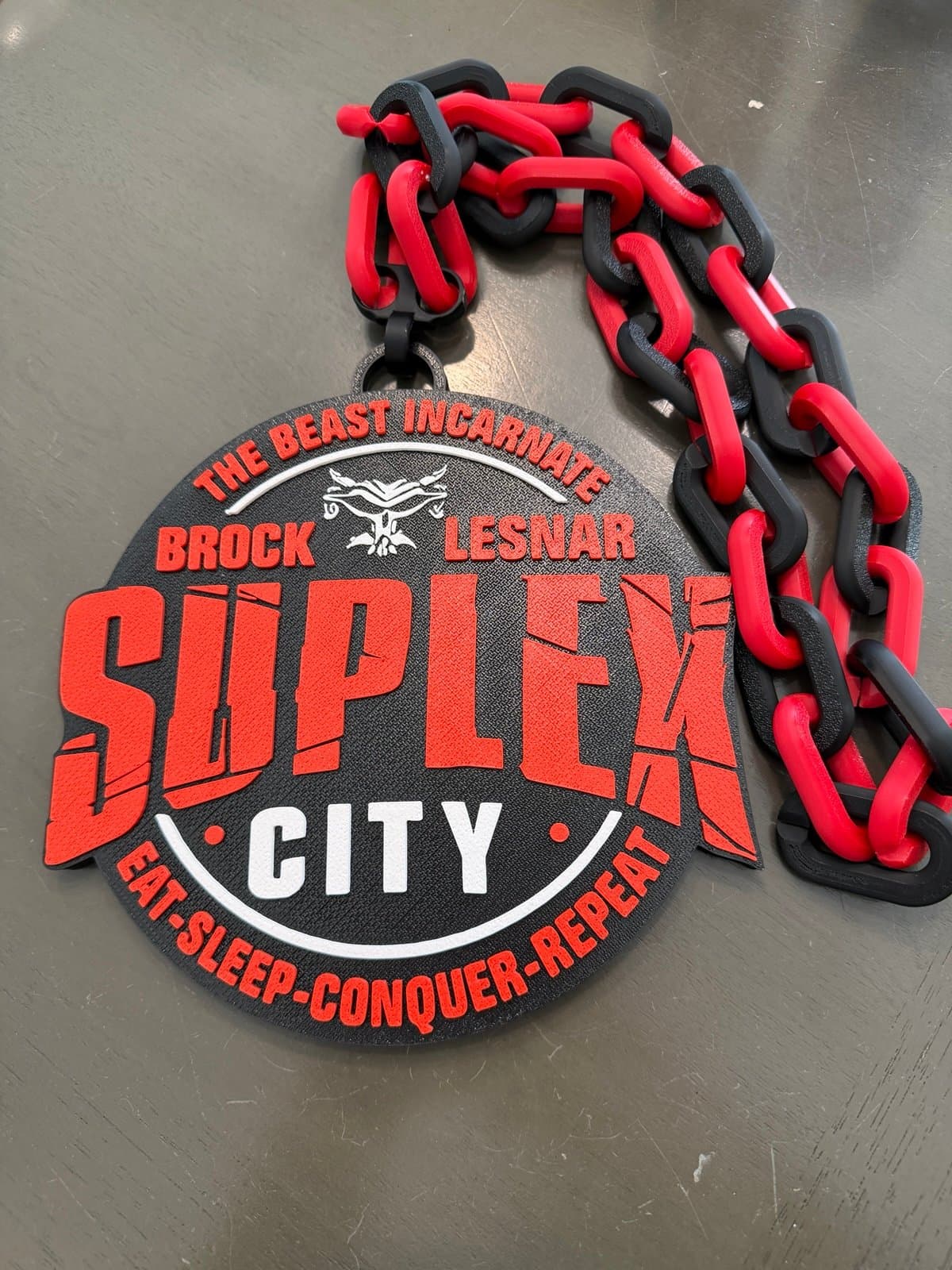Brock Lesnar WWE hype chain! Extra large! - Image 1