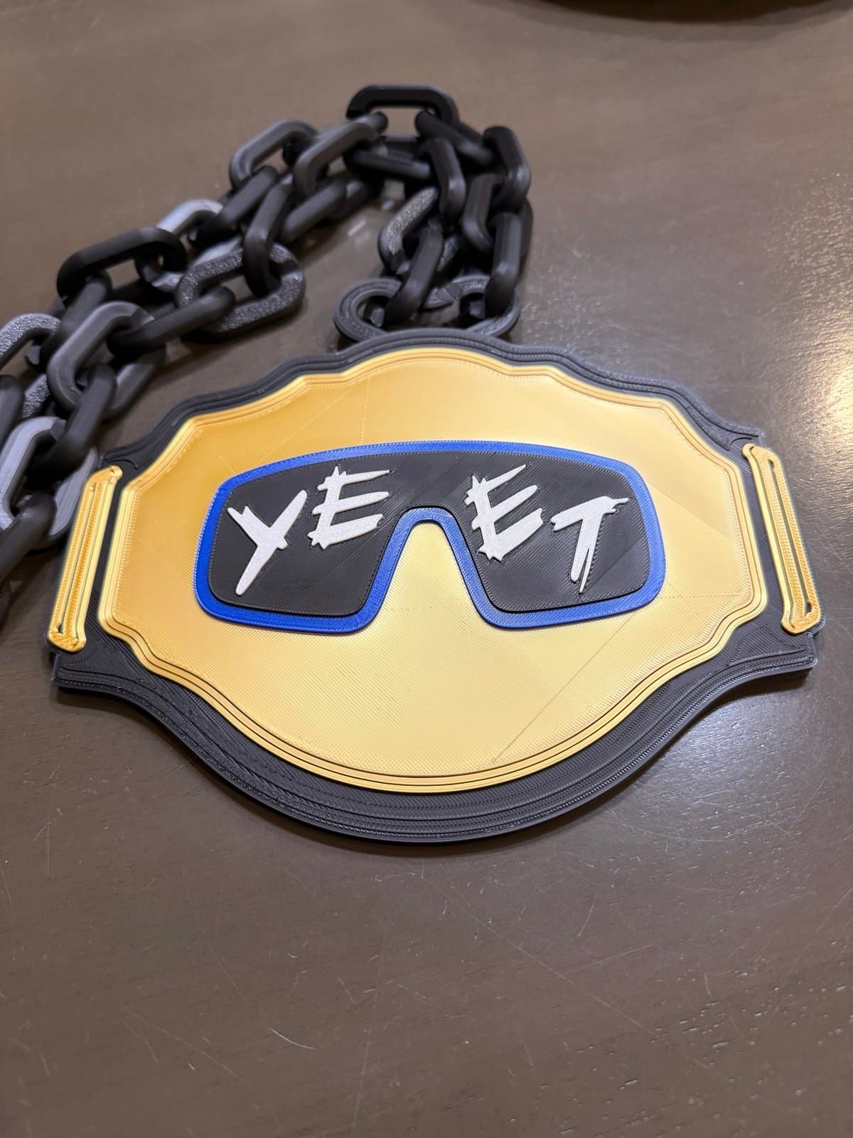 Jey USO YEET WWE championship belt hype fan chain OR desk display! Pick one! - Thumbnail 2