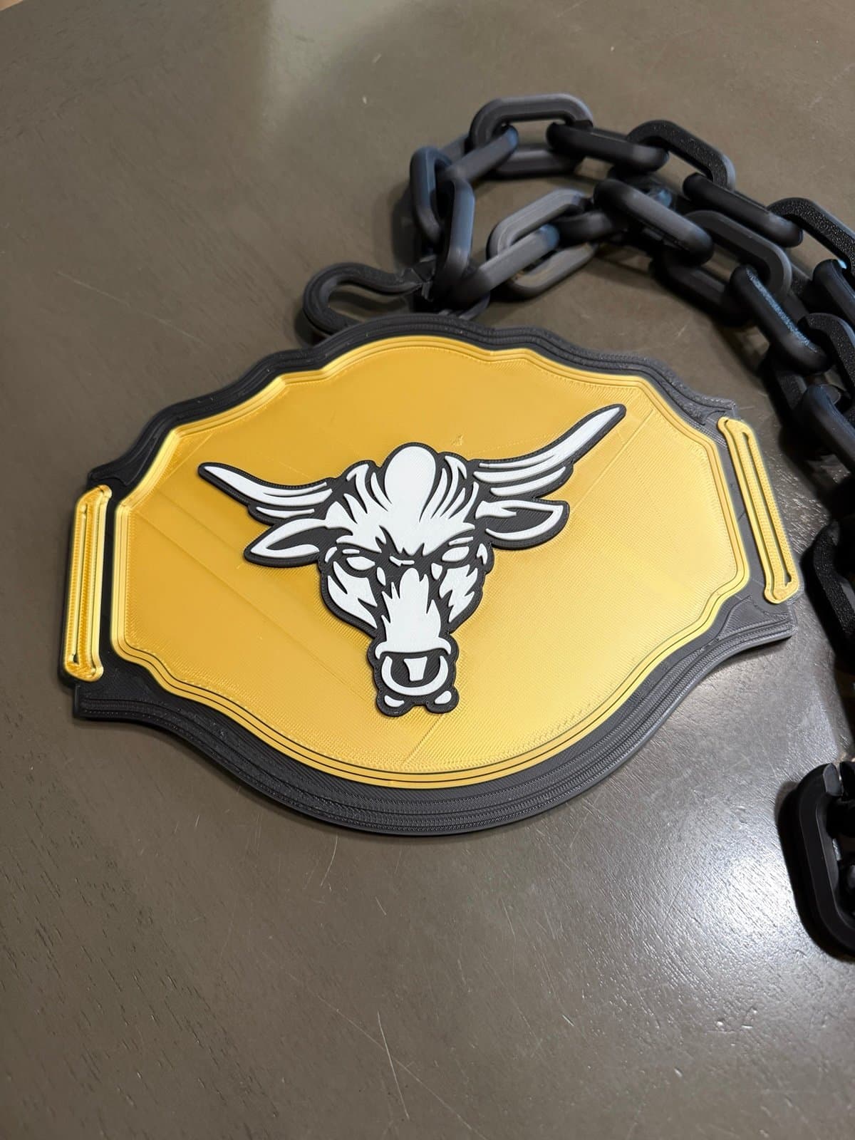 The Rock WWE championship belt hype fan chain OR desk display! Pick one! - Thumbnail 3