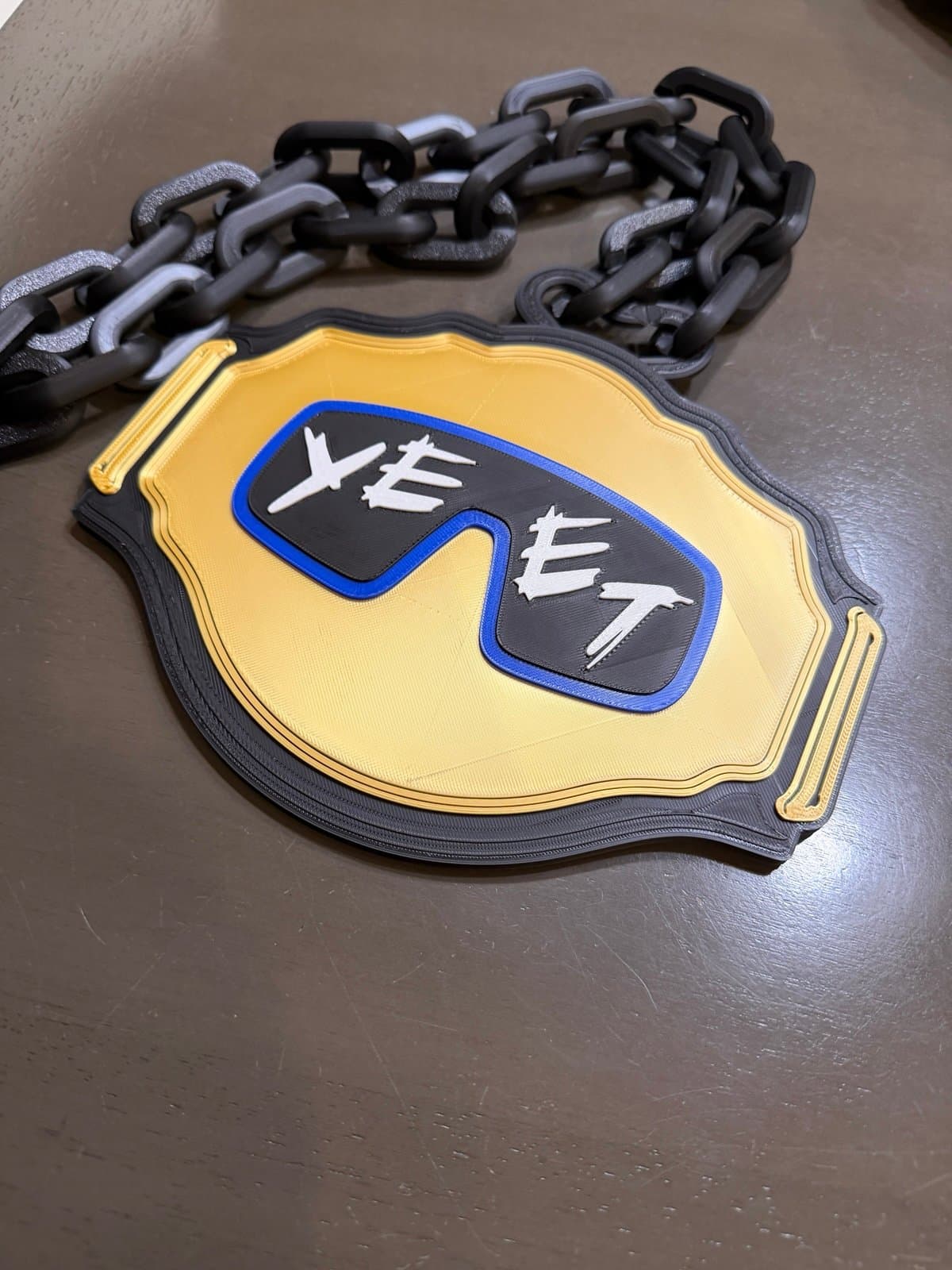 Jey USO YEET WWE championship belt hype fan chain OR desk display! Pick one! - Thumbnail 3