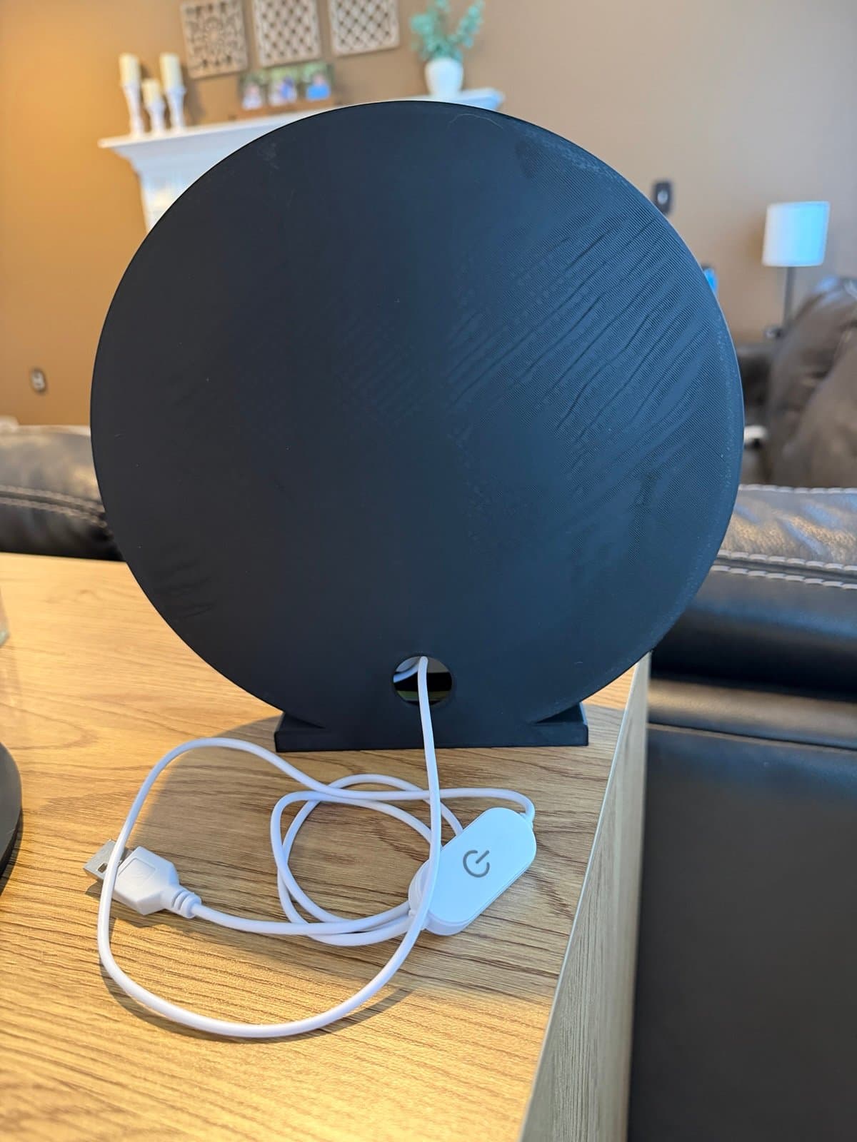 Las Vegas Raiders light box - usb powered 3D printed - wall mount or desk stand! - Thumbnail 4