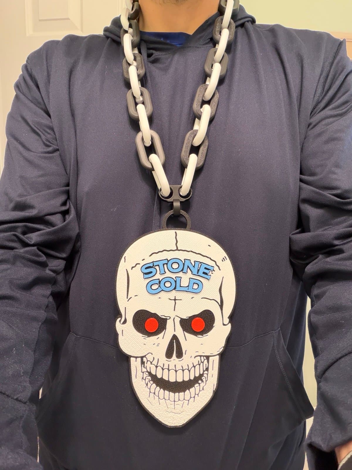 Stone Cold Steve Austin extra large hype chain - WWE, custom made!