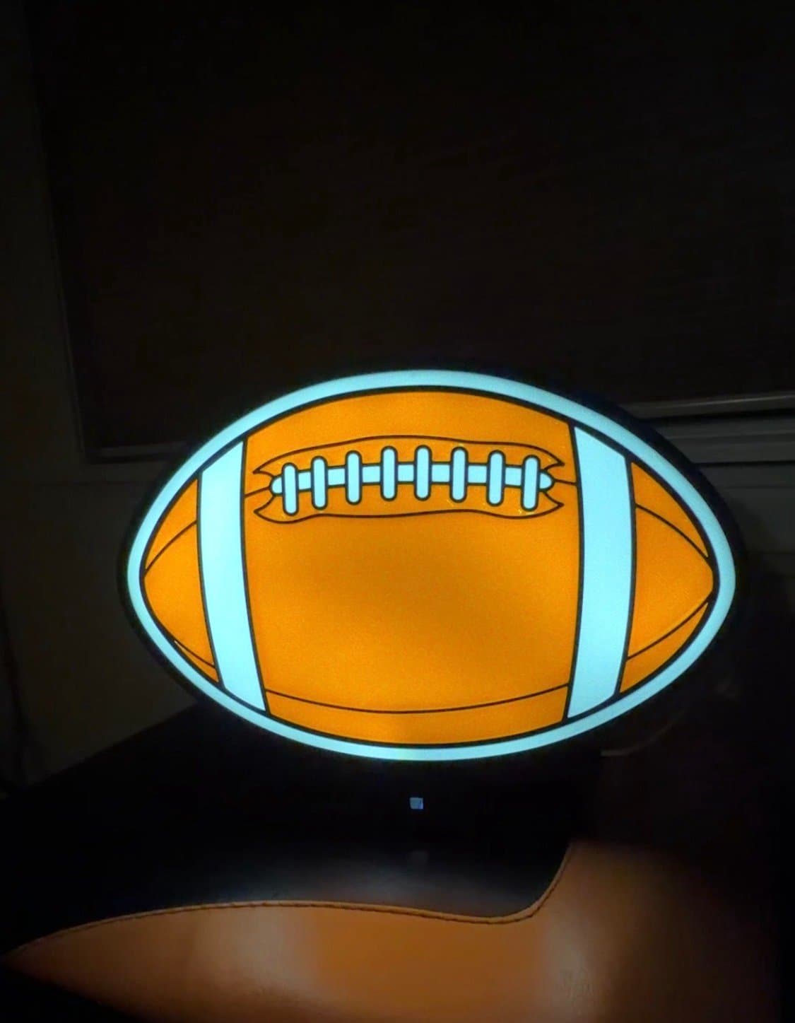Football LED light box! Great for fan of the sport!