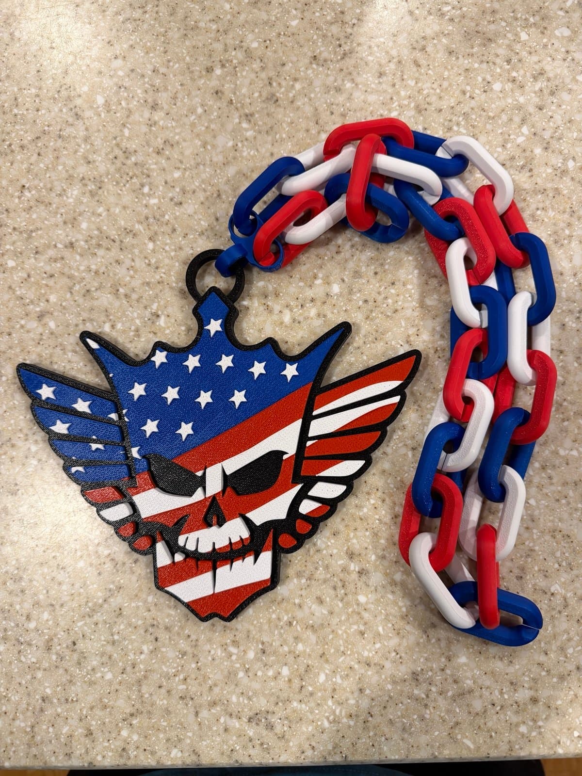 Cody Rhodes "American Nightmare" WWE Extra large fan hype chain - custom made