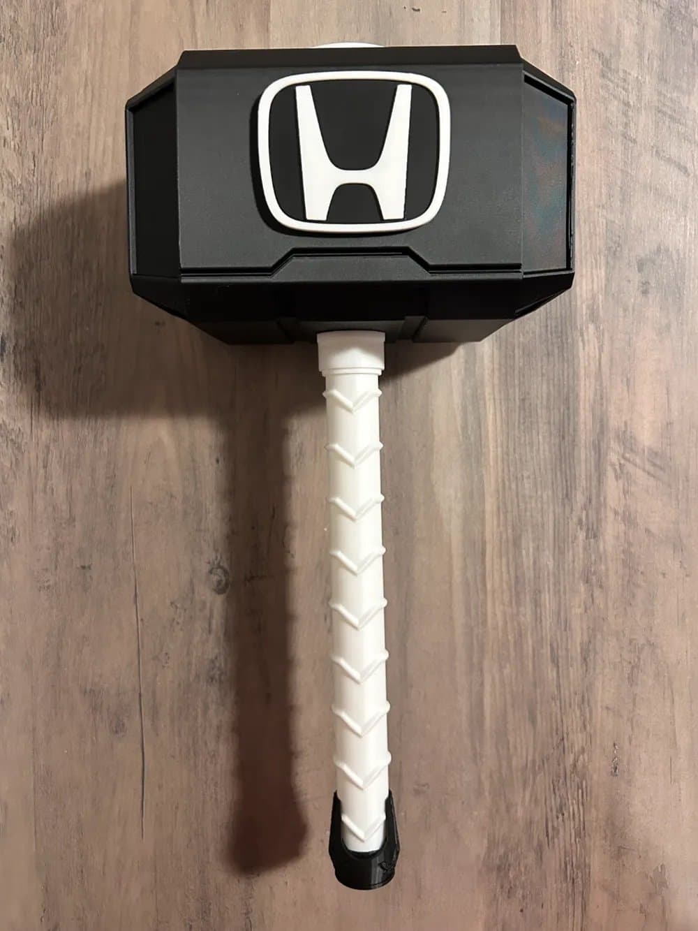 Honda inspired Mjolnir Thor's Hammer and rock stand - 3D Printed Fan Art
