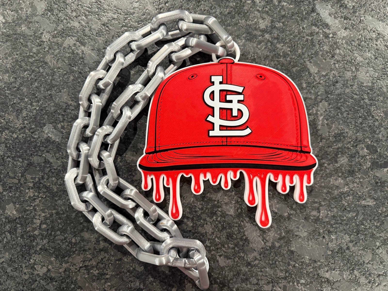 St. Louis Cardinals Drip Baseball Cap Hype Chain