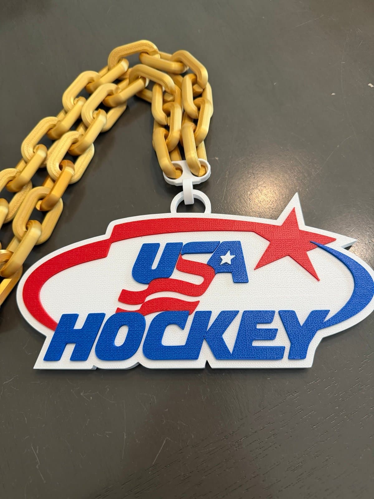 USA Hockey hype chain! Add a necklace of your choice! - Thumbnail 2