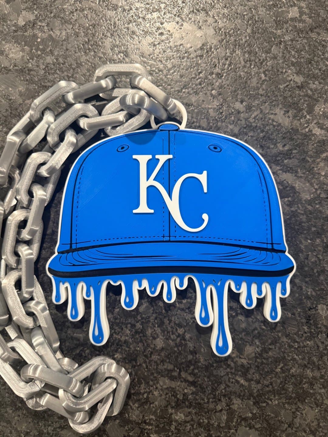 Kansas City Royals Drip Baseball Cap Hype Chain