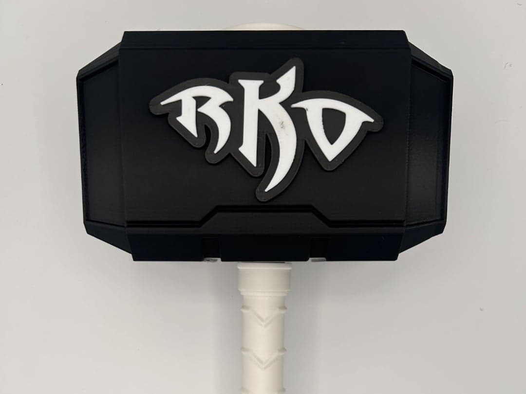 Randy Orton WWE inspired Thor hammer and rock stand - Thumbnail 2