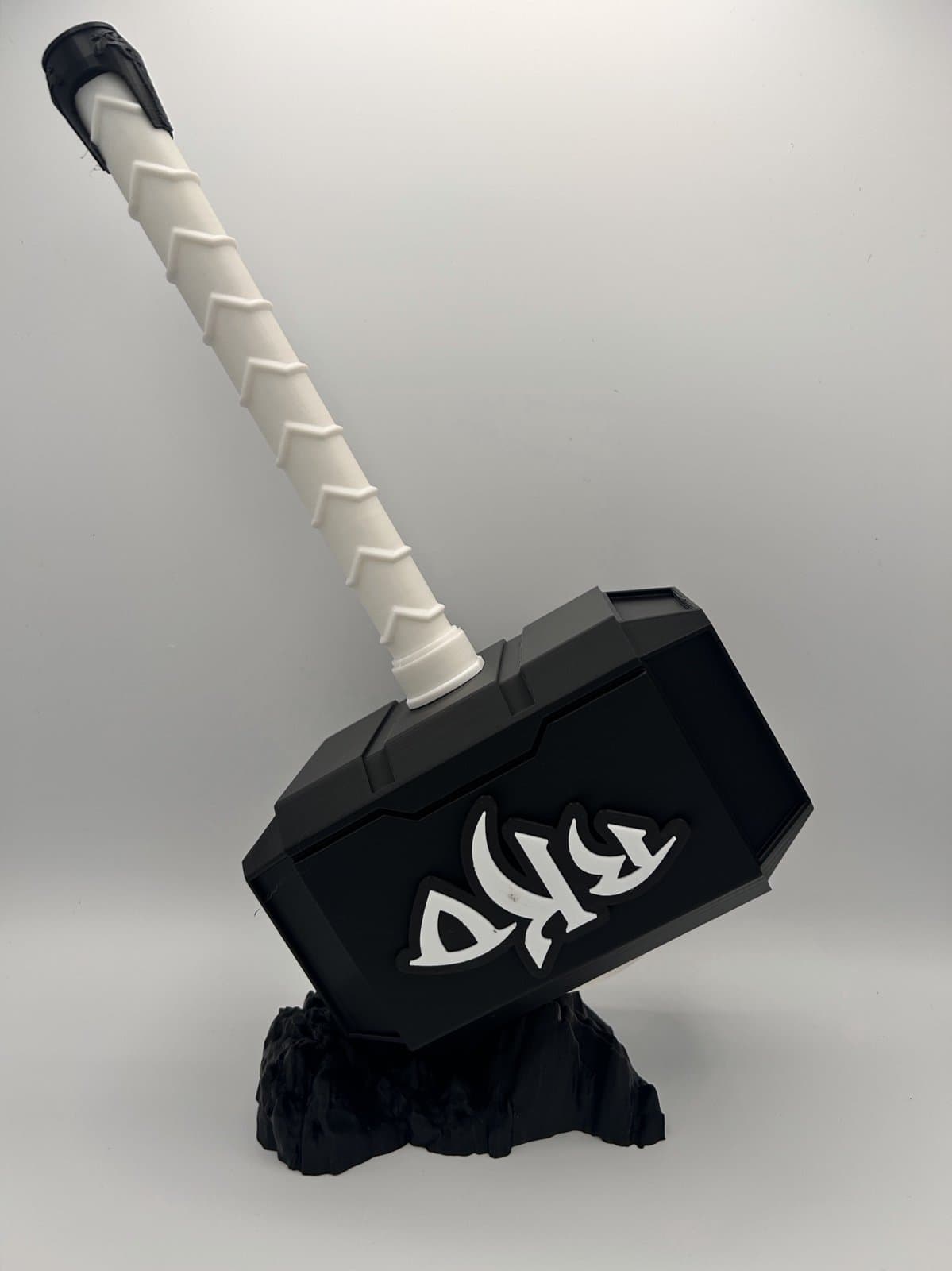 Randy Orton WWE inspired Thor hammer and rock stand - Thumbnail 3