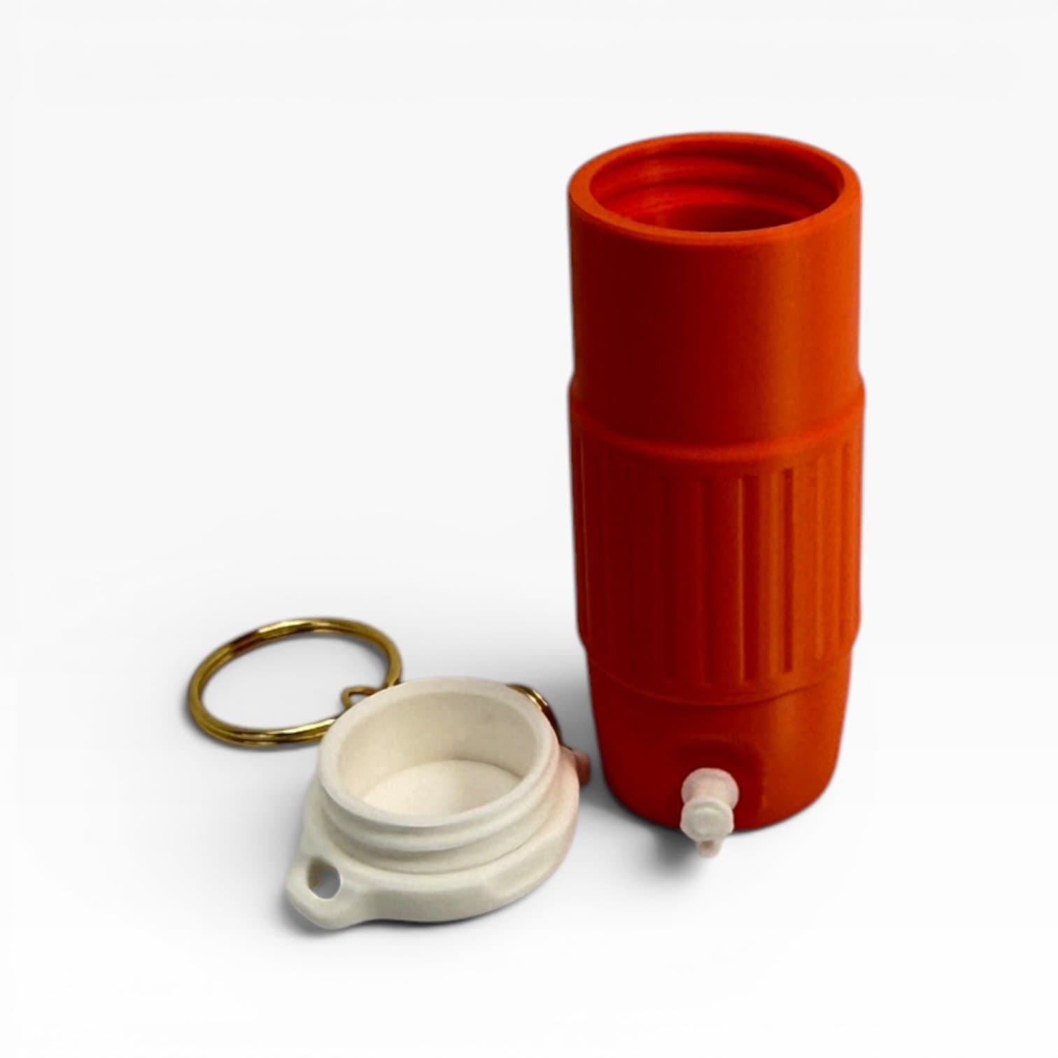 keychain chapstick holder koozie cooler style! Unique holder! Pick your color - Thumbnail 3