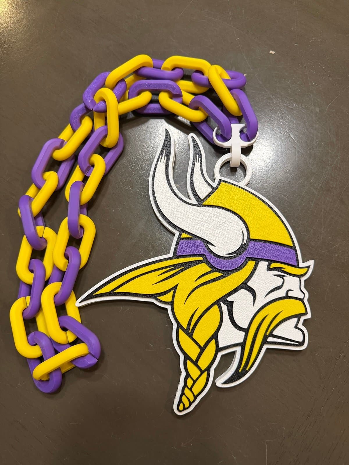 Minnesota Vikings extra large hype fan chain- custom made for you! - Thumbnail 2
