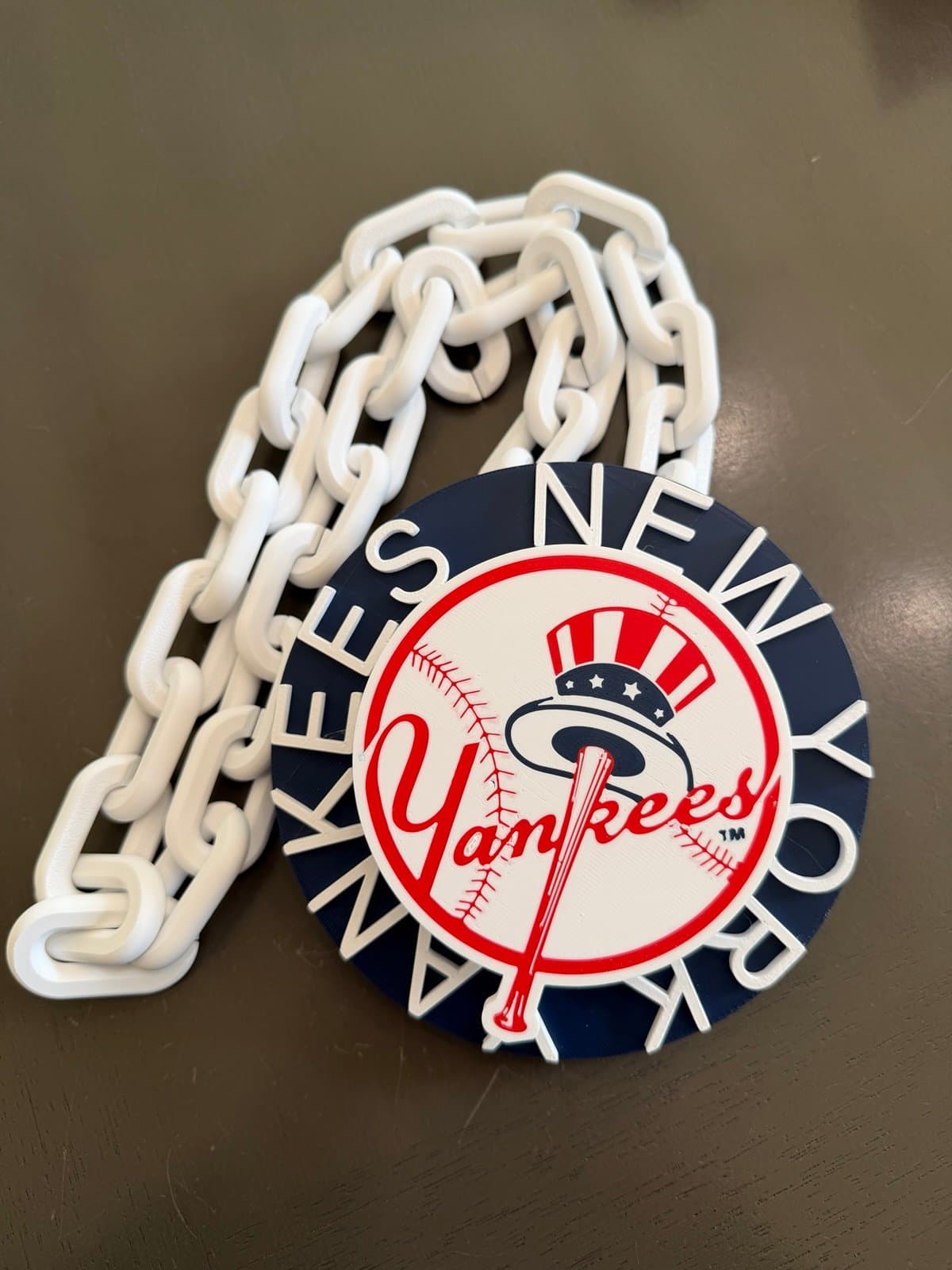 New York Yankees spinning hype fan chain! - Thumbnail 2
