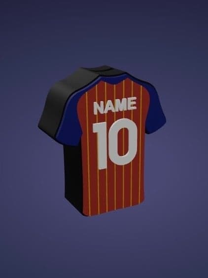 Custom Soccer Jersey piggy bank! Pick any style, color, name and number! - Thumbnail 4