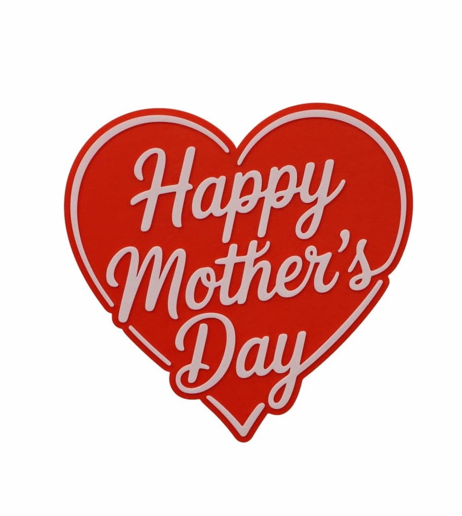 Happy Mothers Day wall art / sign! Custom made - pick colors you want!