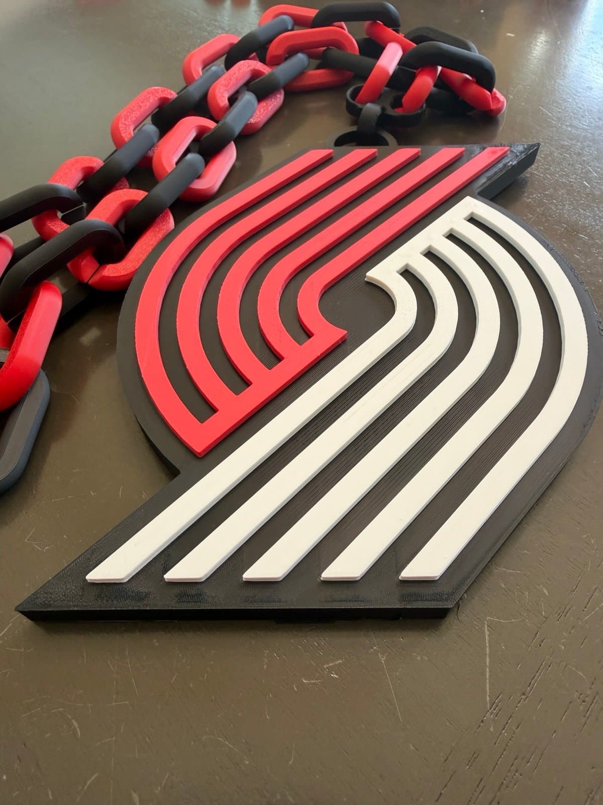 Portland Trail Blazers extra large hype chain custom made for you! - Thumbnail 3