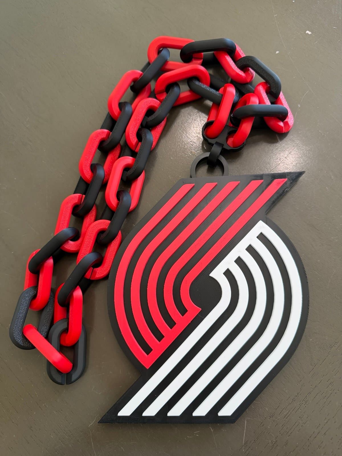 Portland Trail Blazers extra large hype chain custom made for you! - Thumbnail 2