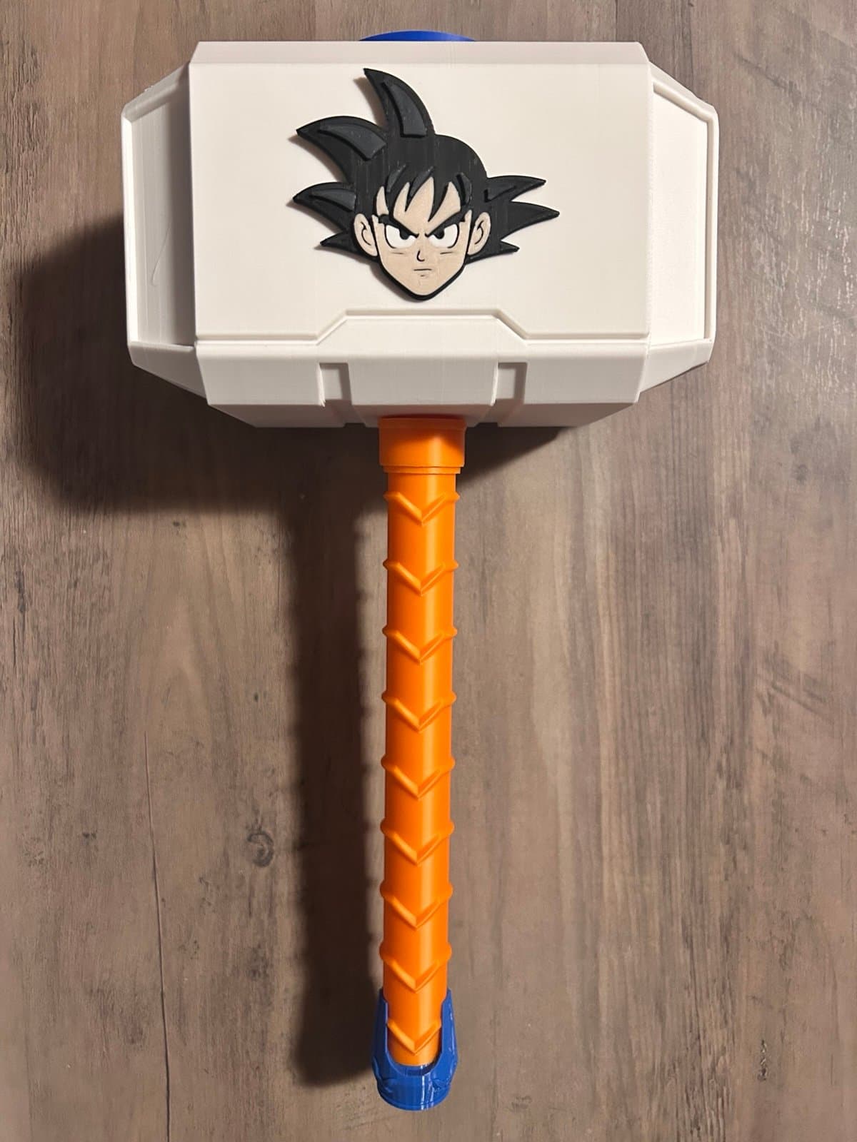 Dragon Ball themed Mjolnir Thor's Hammer - 3D Printed Fan Art - your choice! - Thumbnail 2