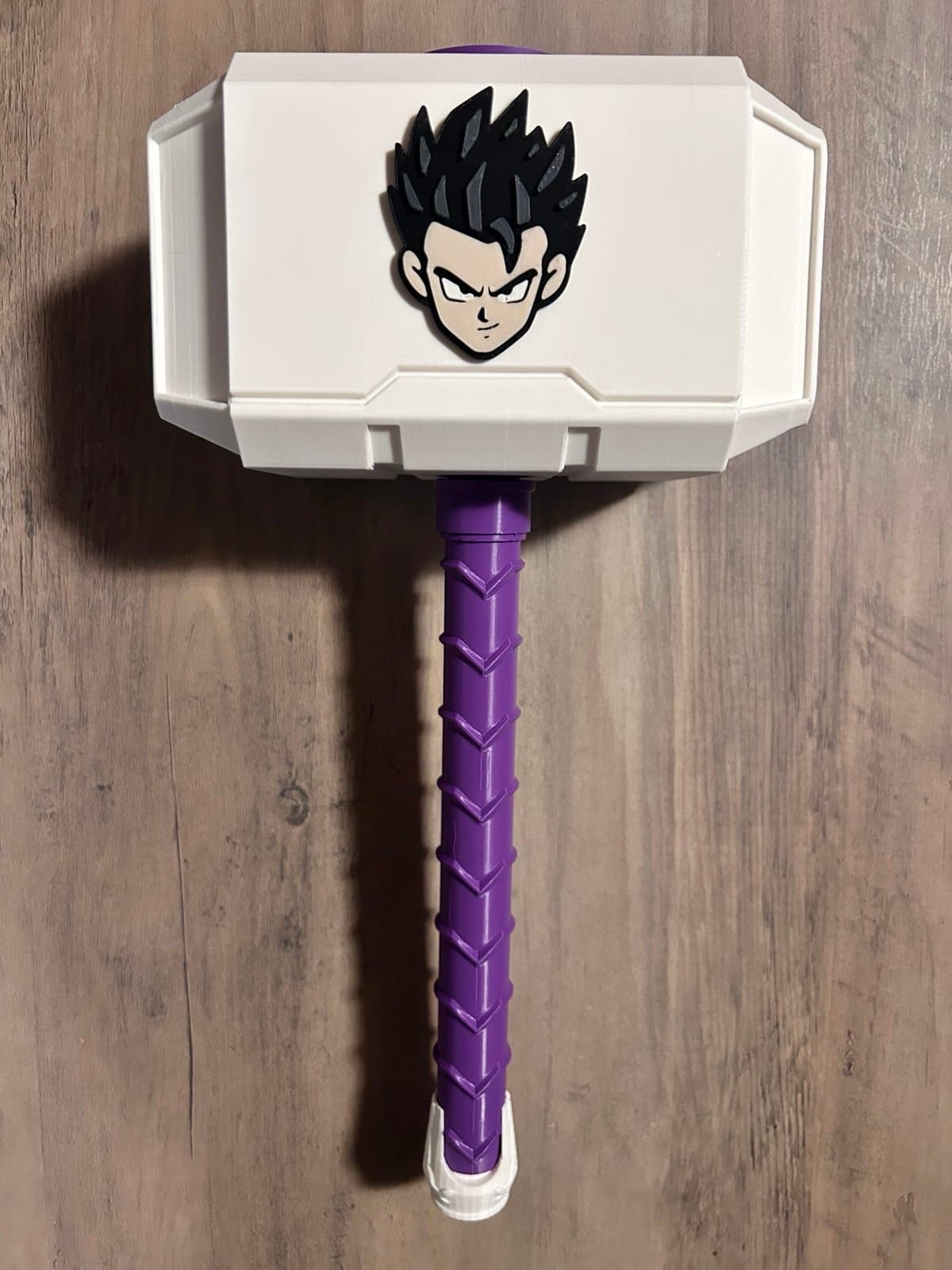 Dragon Ball themed Mjolnir Thor's Hammer - 3D Printed Fan Art - your choice!