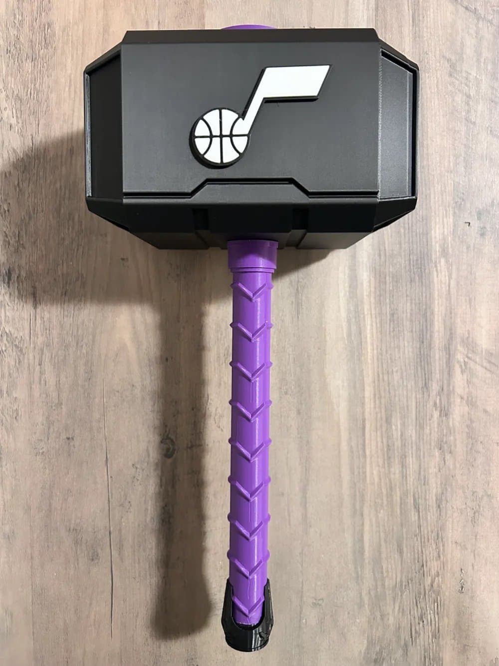 Utah Jazz Mjolnir Thor's Hammer - 3D Printed Fan Art