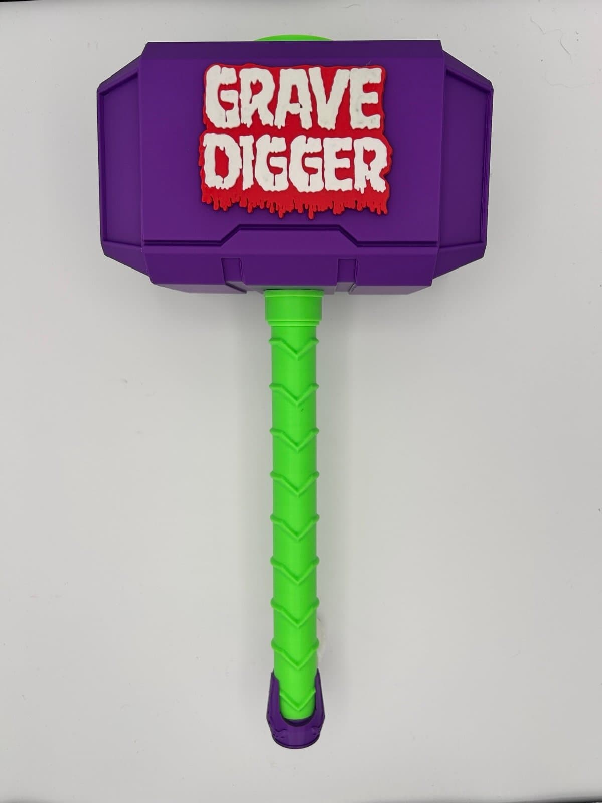 Monster Jam Thor inspired hammer and rock stand! Your choice of one cars hammer - Thumbnail 2