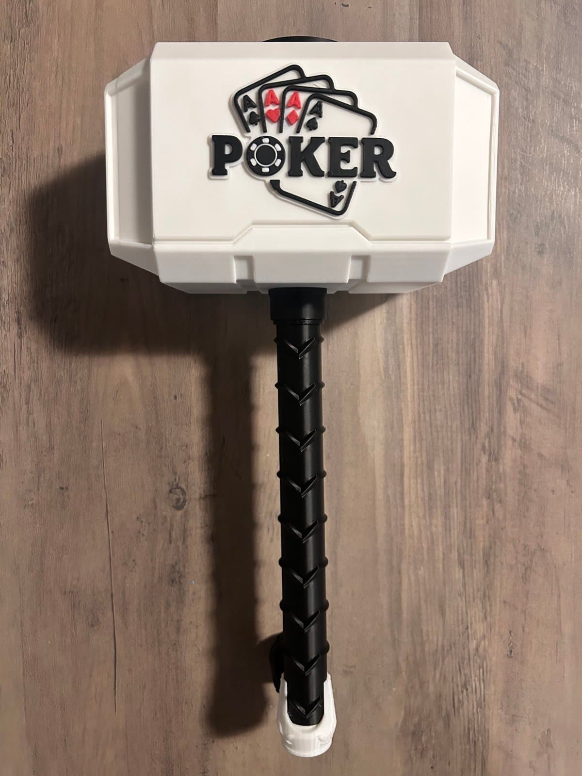POKER THEMED Mjolnir Thor's Hammer - 3D Printed Fan Art - Unique gift idea!