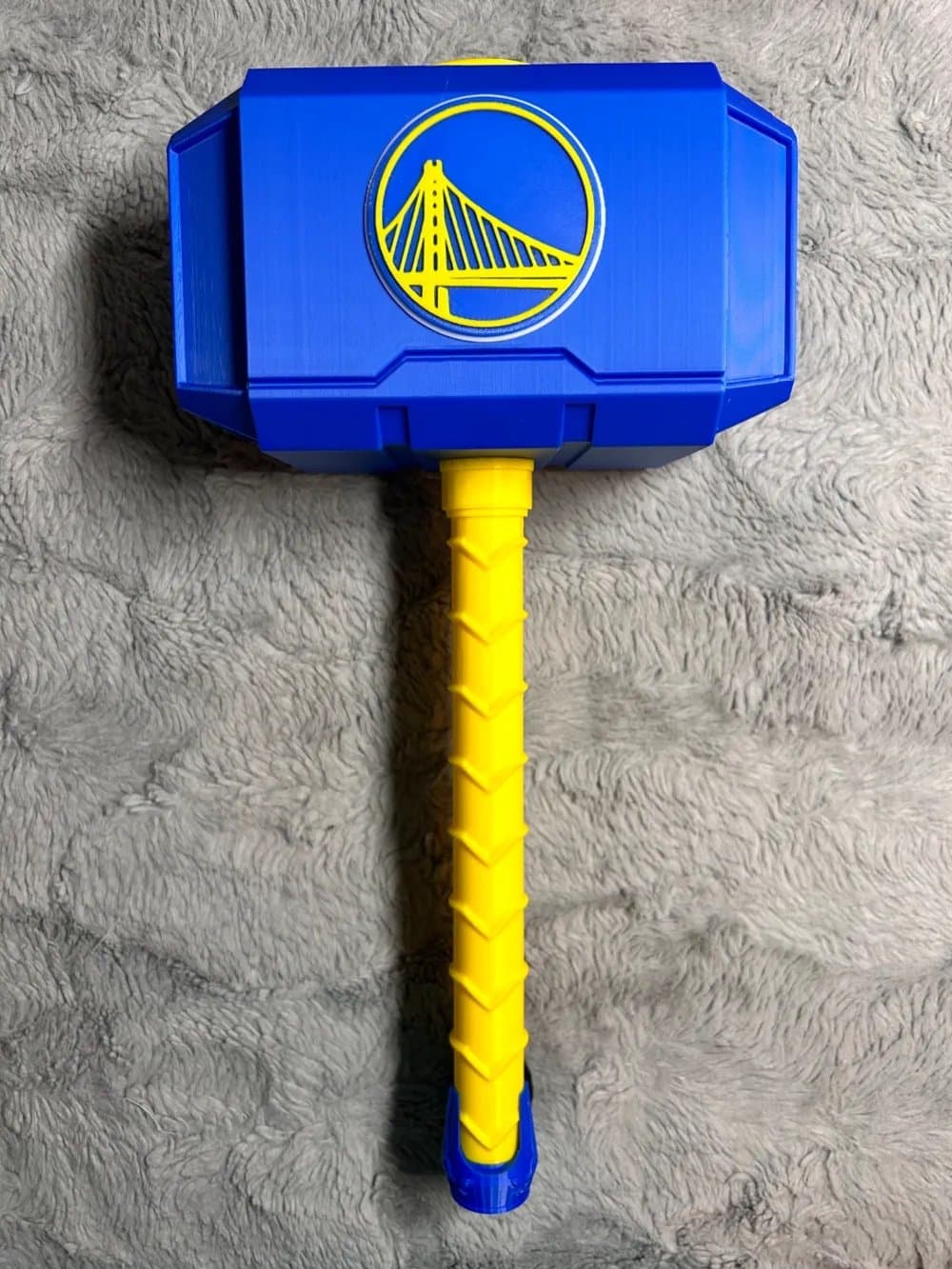 Golden State Warriors Mjolnir Thor's Hammer - 3D Printed Fan Art