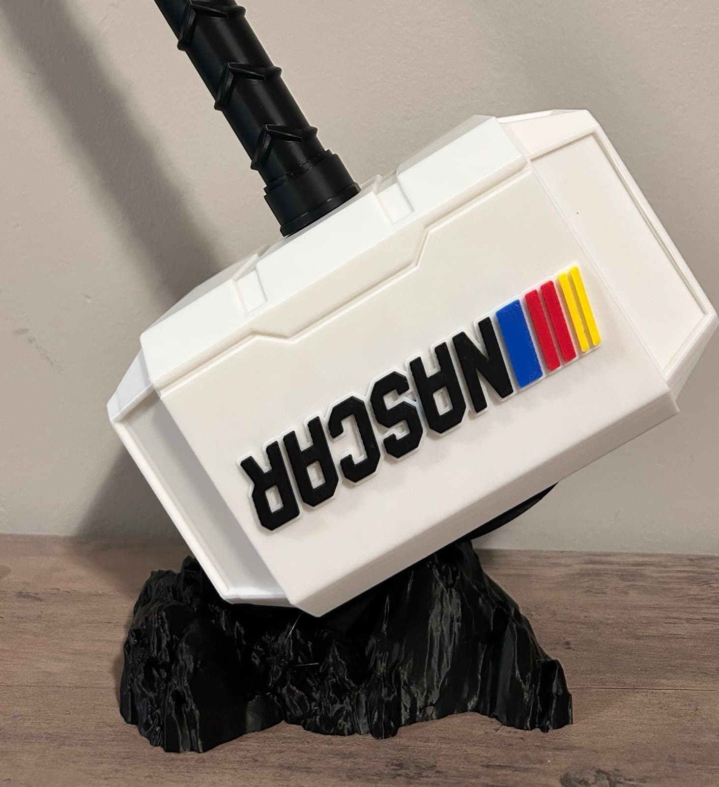 NASCAR Mjolnir Thor's Hammer. 3D Printed Fan Art - unique gift - Thumbnail 2