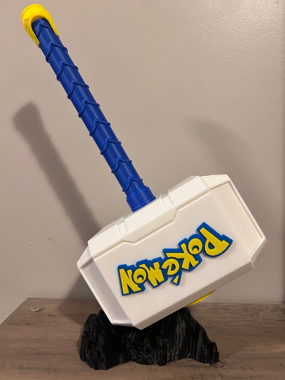 Pokemon Mjolnir Thor's Hammer. 3D Printed Fan Art - unique gift - Thumbnail 2