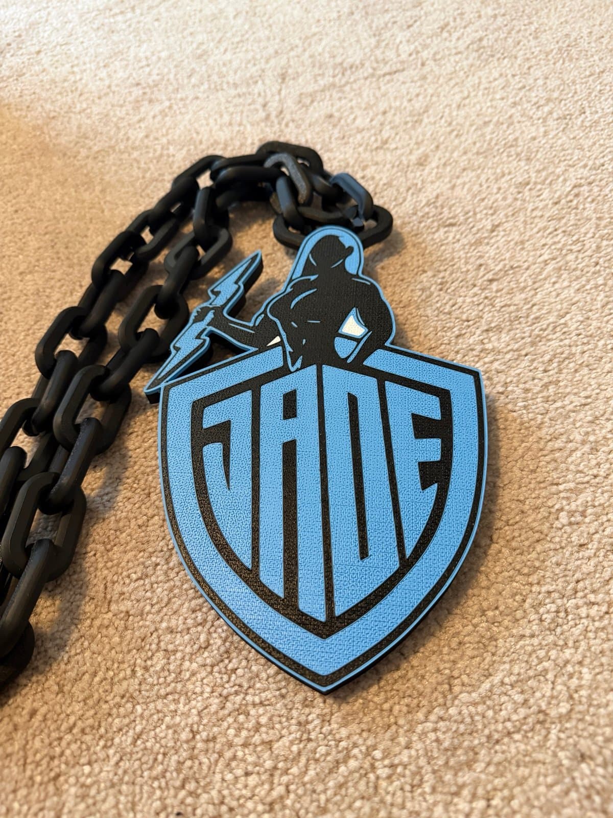 Jade - WWE - extra large hype fan chain necklace! - Thumbnail 3
