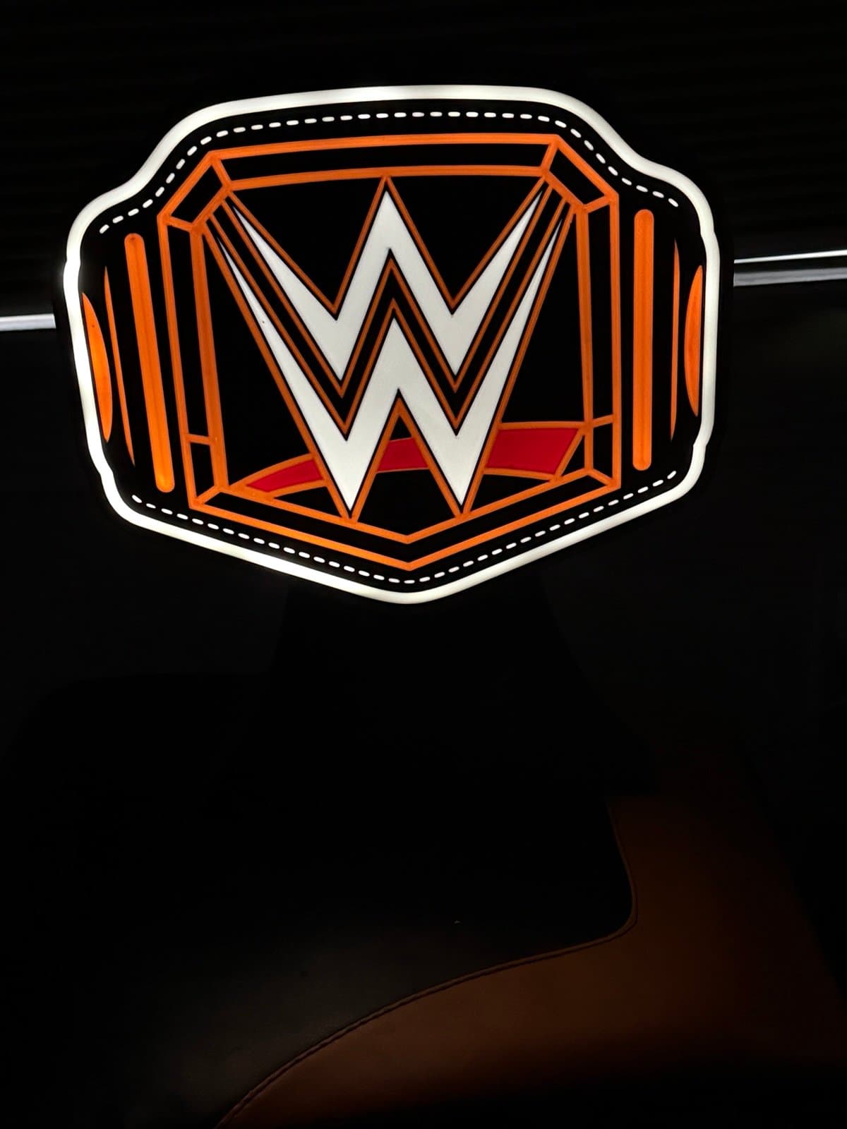 WWE LED light box! Come with a stand for your desk or shelf! - Thumbnail 2