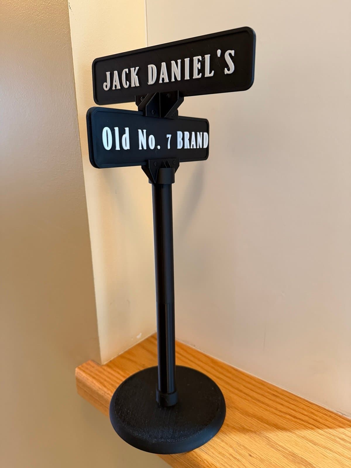 Jack Daniel’s Mini Street sign! 15 inches tall, great for your bar!