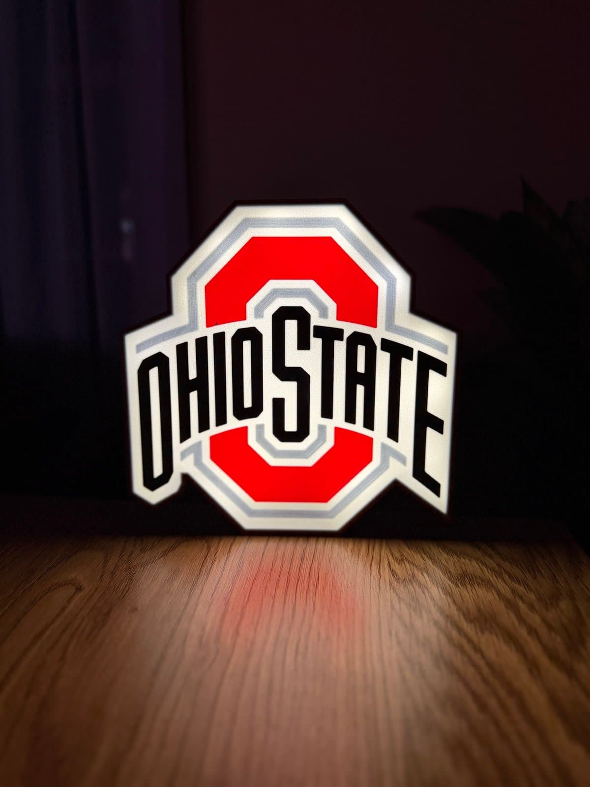 Ohio State University LED light box ! Light up your desk or shelf! - Thumbnail 3