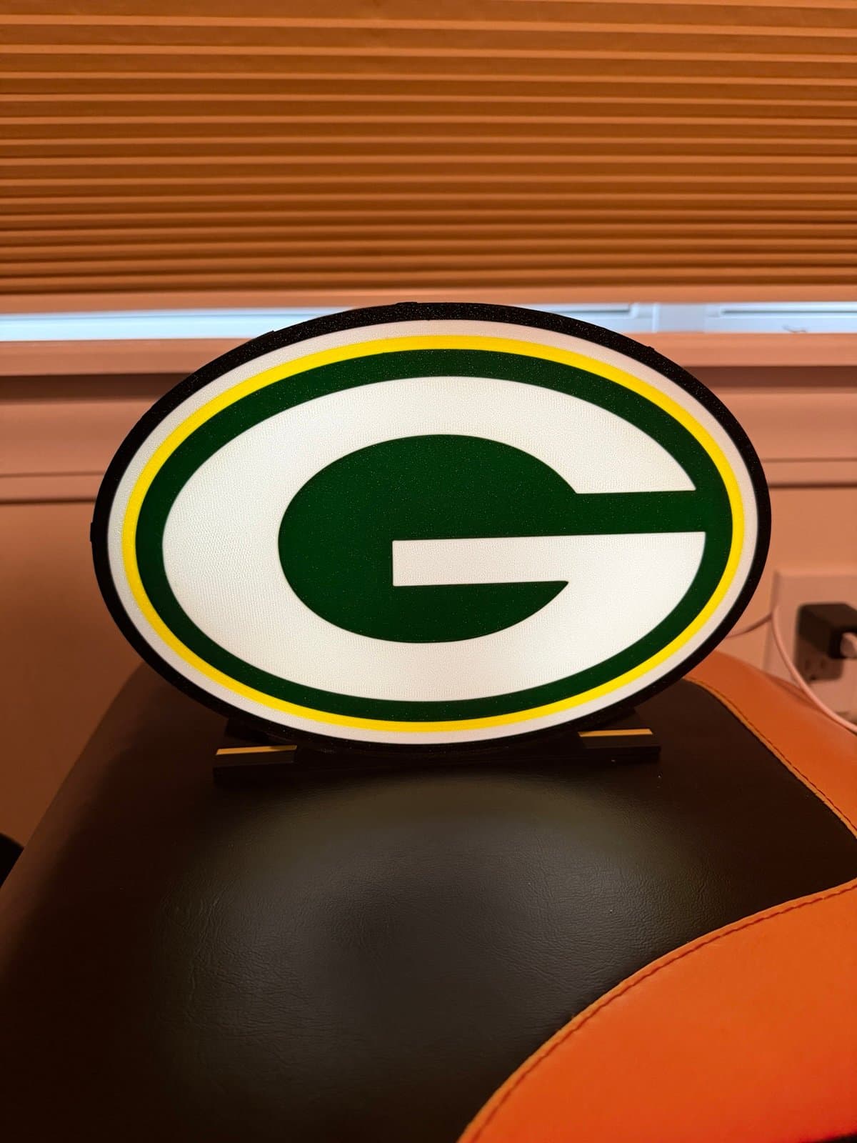 Greenbay Packers LED light box! Desk stand or wall mount available - Thumbnail 3