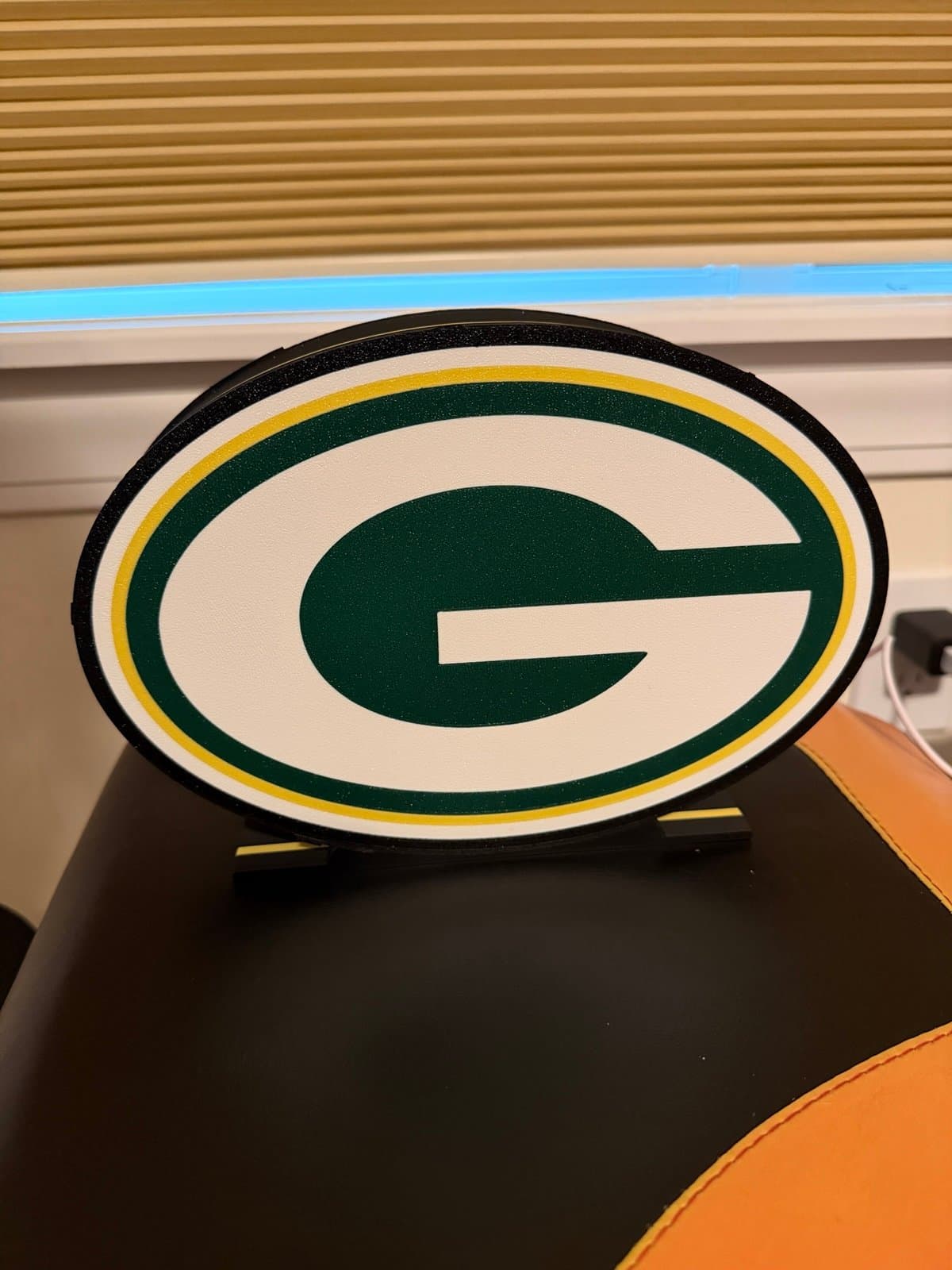 Greenbay Packers LED light box! Desk stand or wall mount available - Thumbnail 2