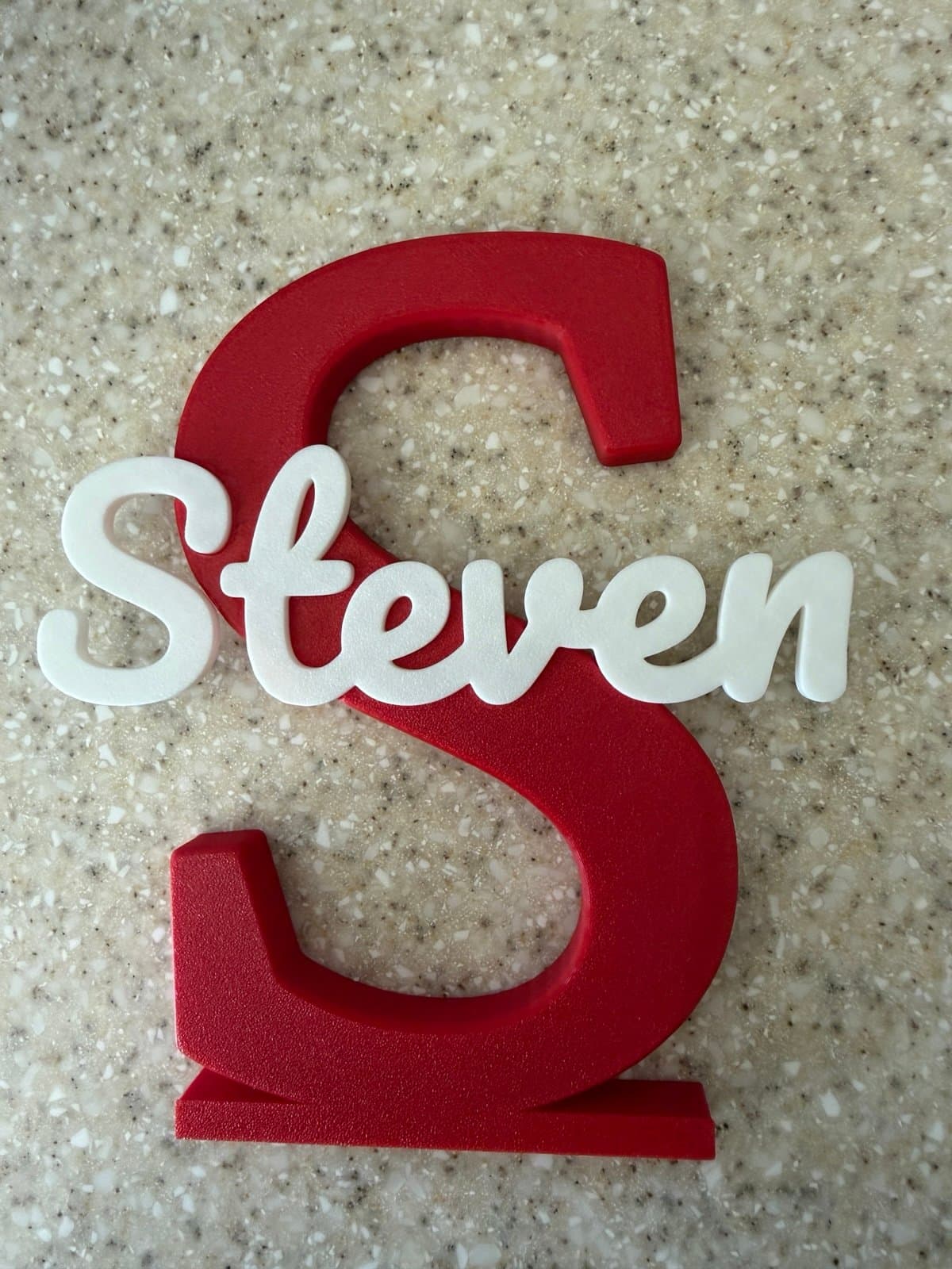 Custom name sign! Pick the name and colors! Makes a great desk sign or gift - Thumbnail 3