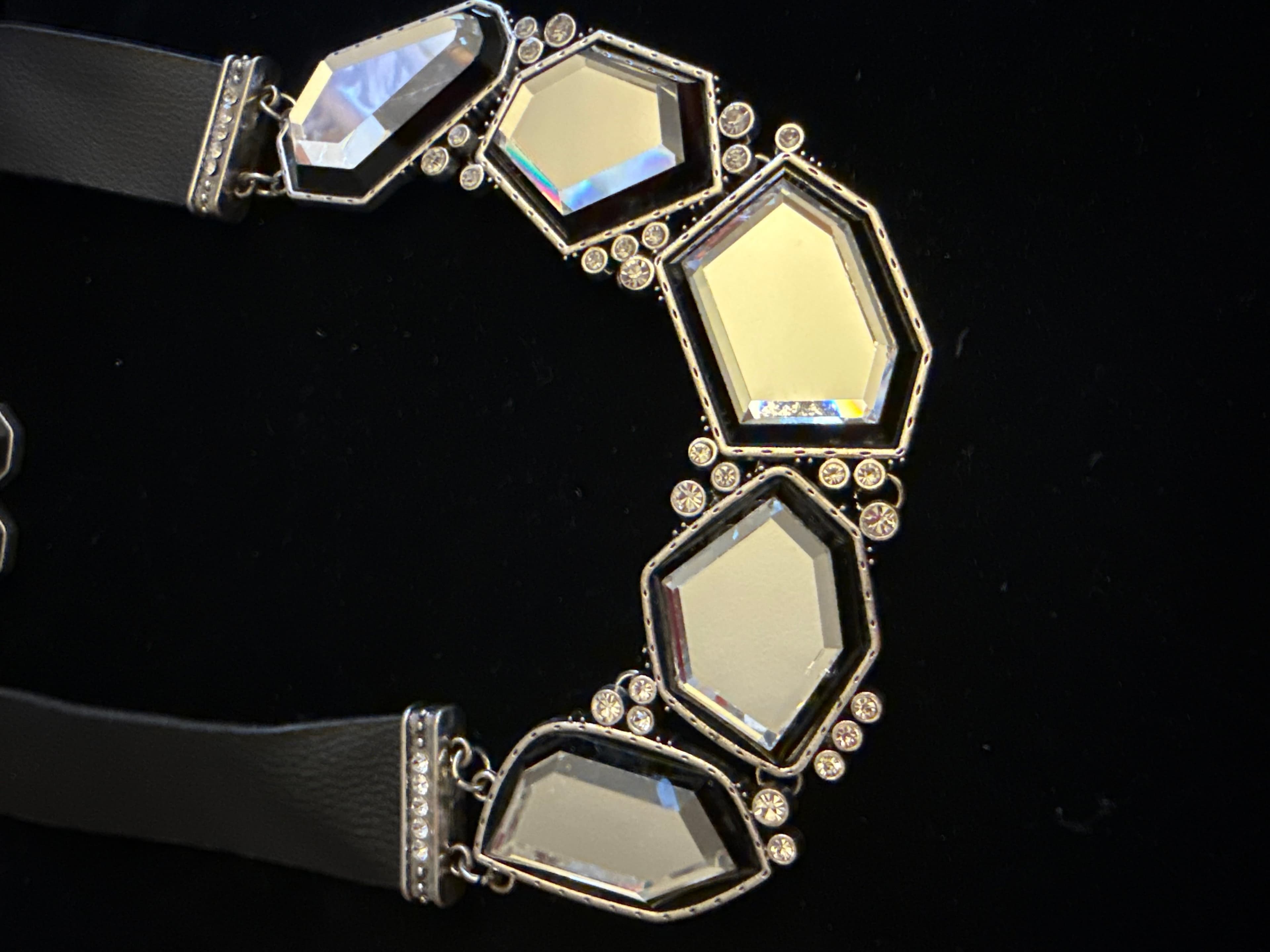 Zi Collection Statement Necklace and Earrings Set - Thumbnail 3