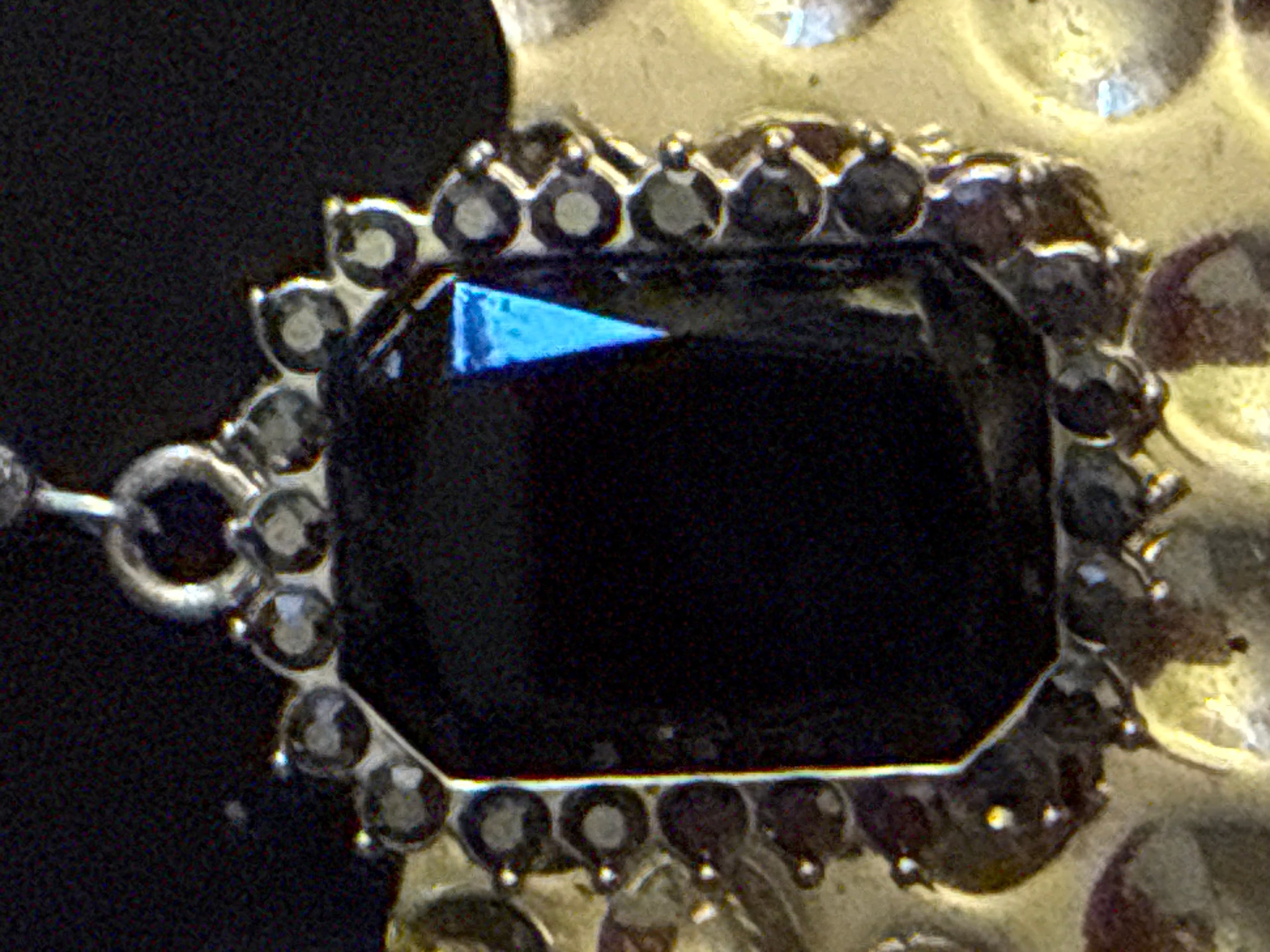 Paparazzi Black Gemstone Drop Earrings - Thumbnail 2