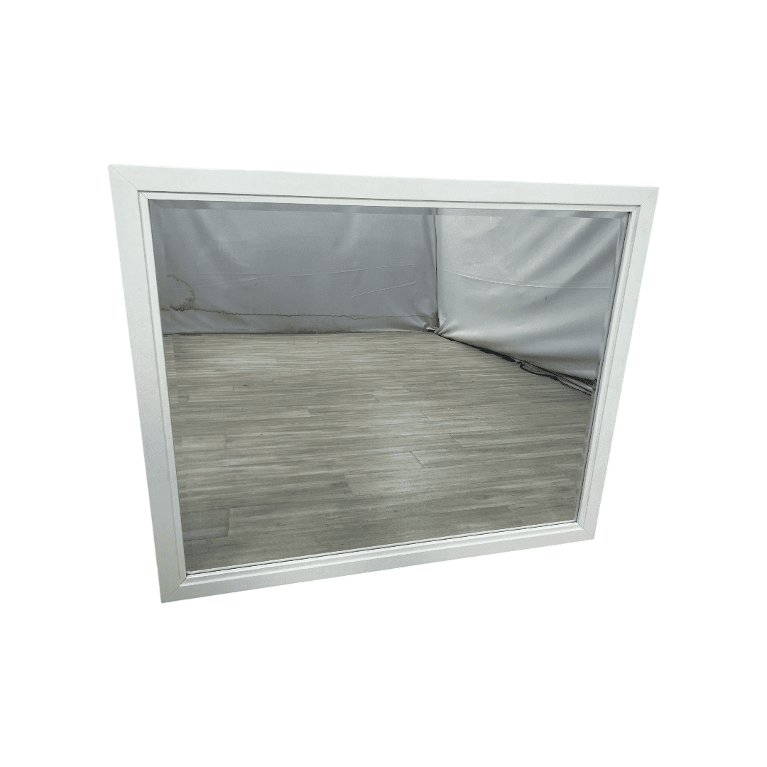 Ebern Designs Molly Tempered Glass Metal Beveled Framed Wall Mounted Vanity Rectangular Mirror - Thumbnail 2