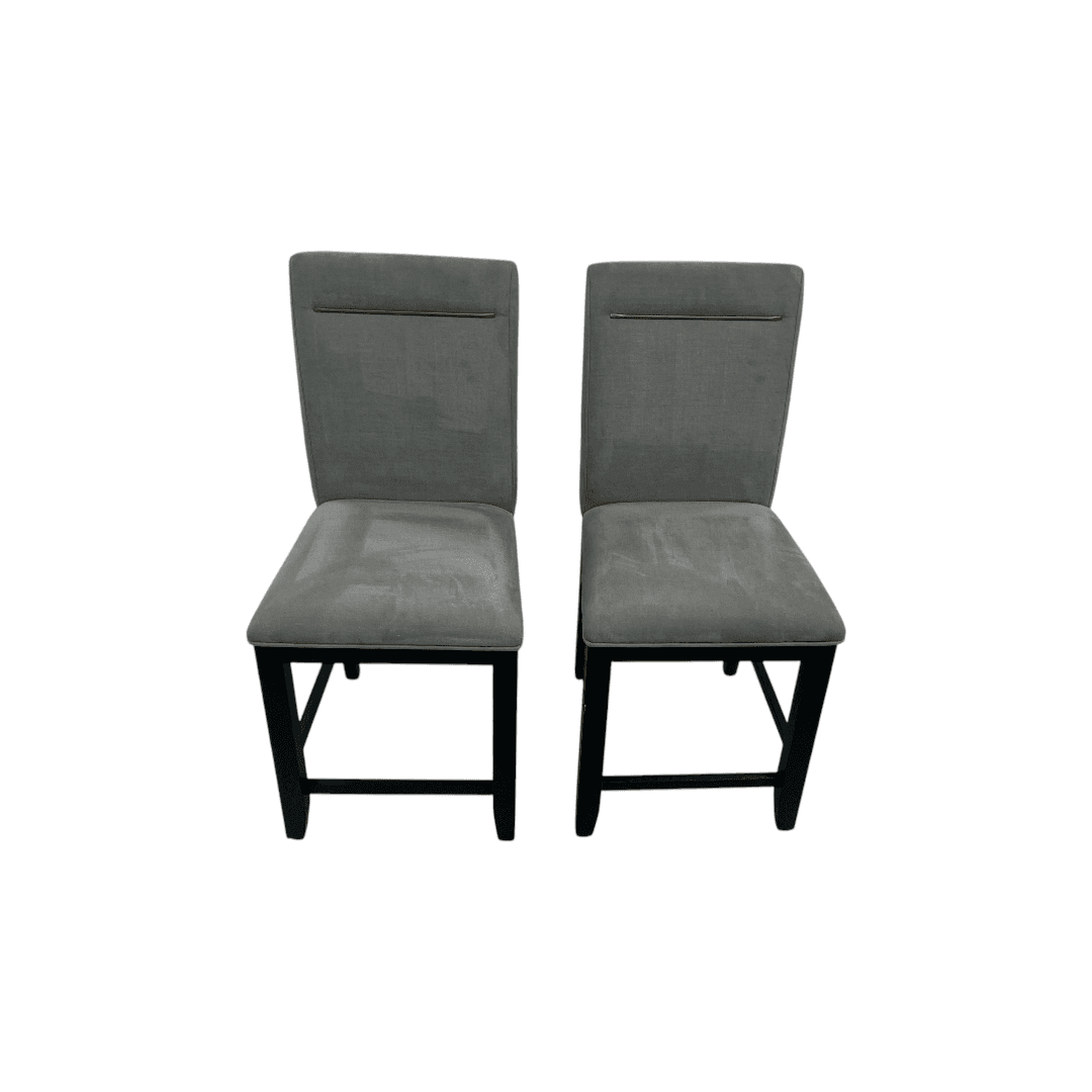 Three Posts Donny Counter Chair - Grey Set of 2 - Thumbnail 3