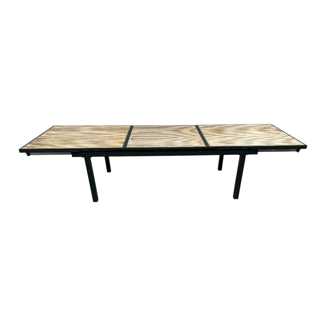 HIGOLD Heck Extendable Teak Outdoor Dining Table - Thumbnail 4