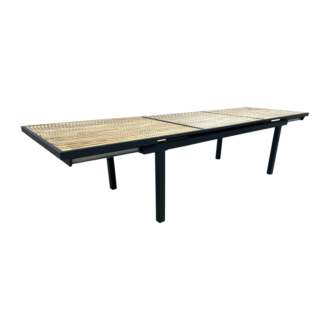 HIGOLD Heck Extendable Teak Outdoor Dining Table - Thumbnail 12