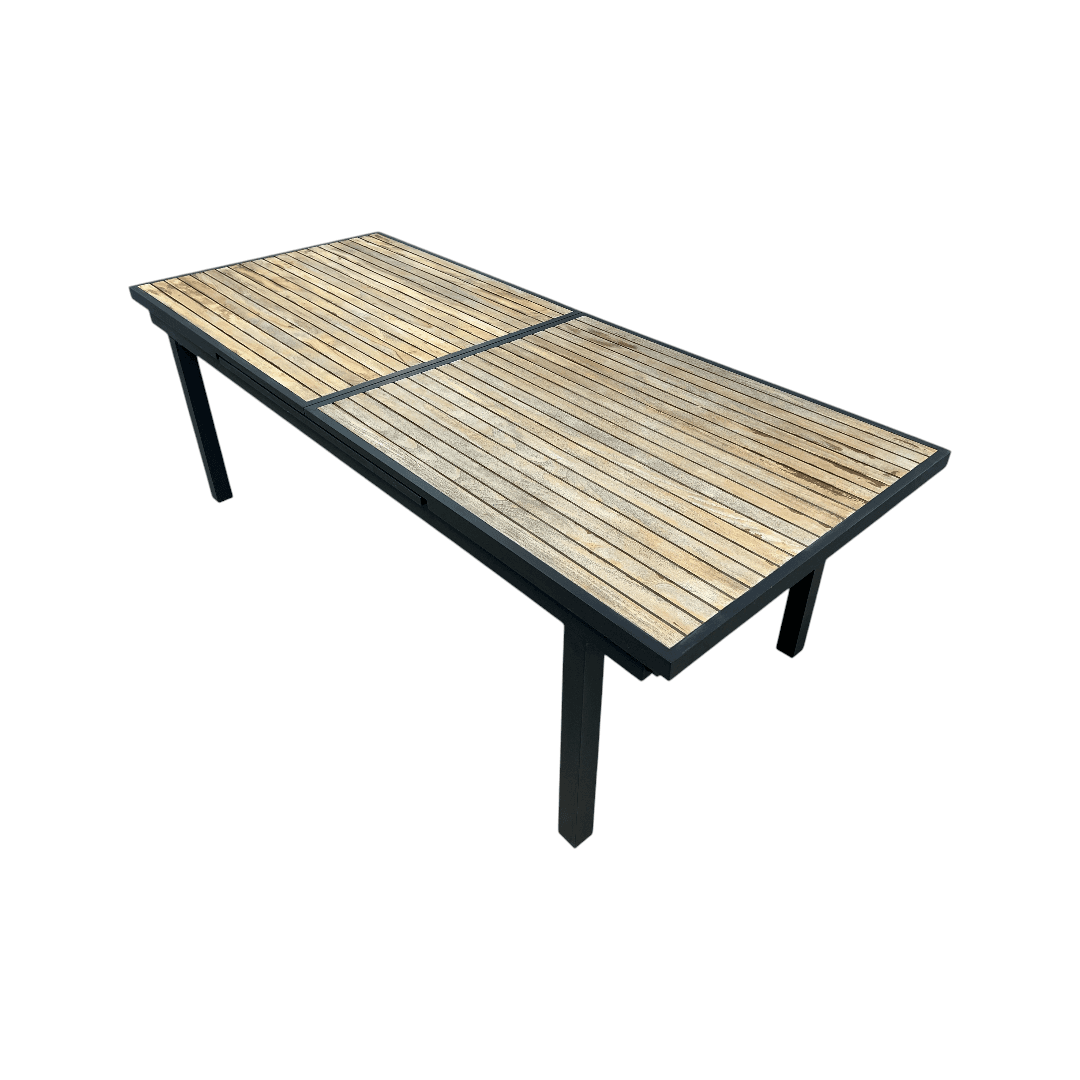 HIGOLD Heck Extendable Teak Outdoor Dining Table - Thumbnail 18