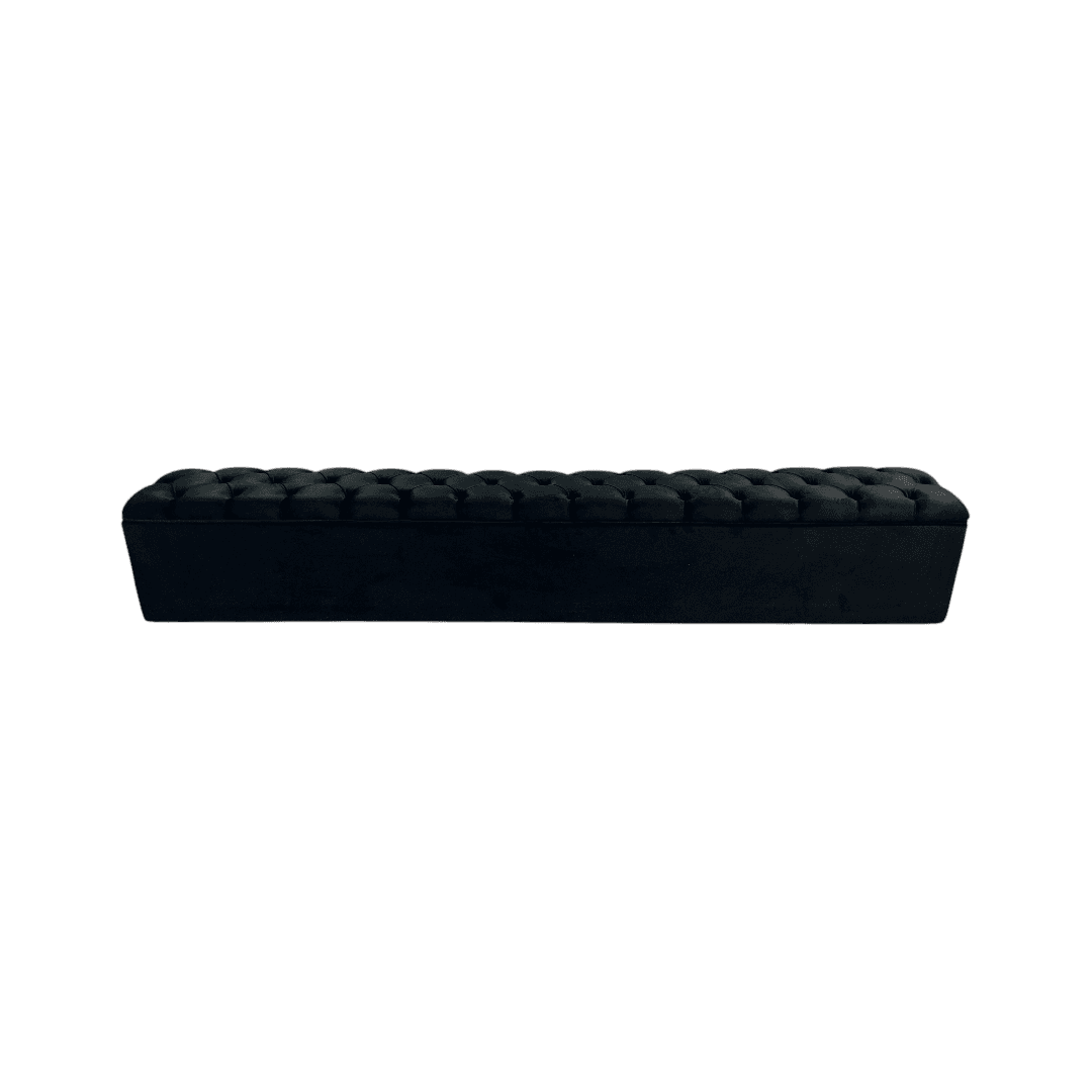 Everly Quinn Johnnay Upholstered Platform Storage Footboard - Thumbnail 3