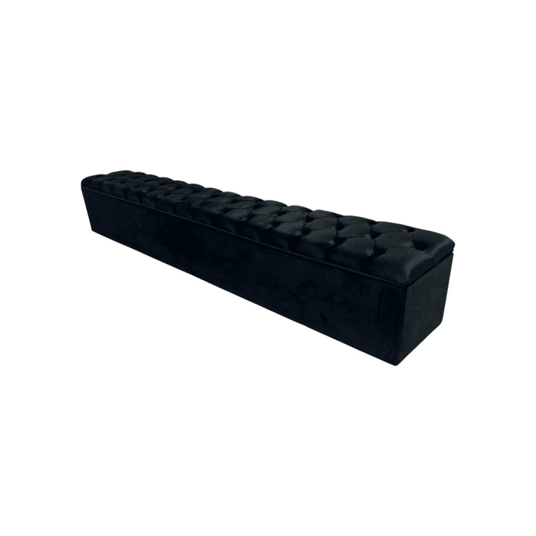 Everly Quinn Johnnay Upholstered Platform Storage Footboard - Thumbnail 6